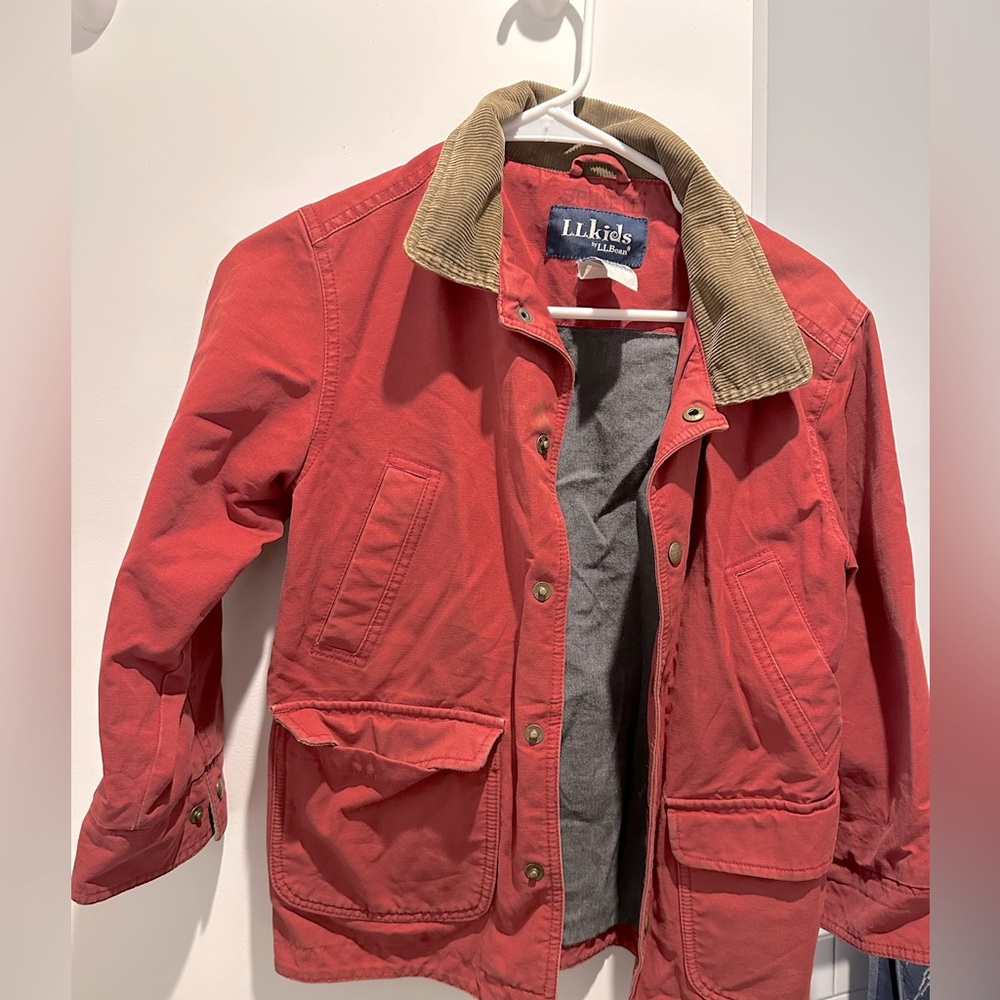 Vintage LL Bean Kids fall jacket.